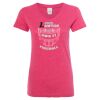 Women’s Glitter V-Neck T-Shirt Thumbnail