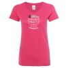 Women’s Glitter V-Neck T-Shirt Thumbnail